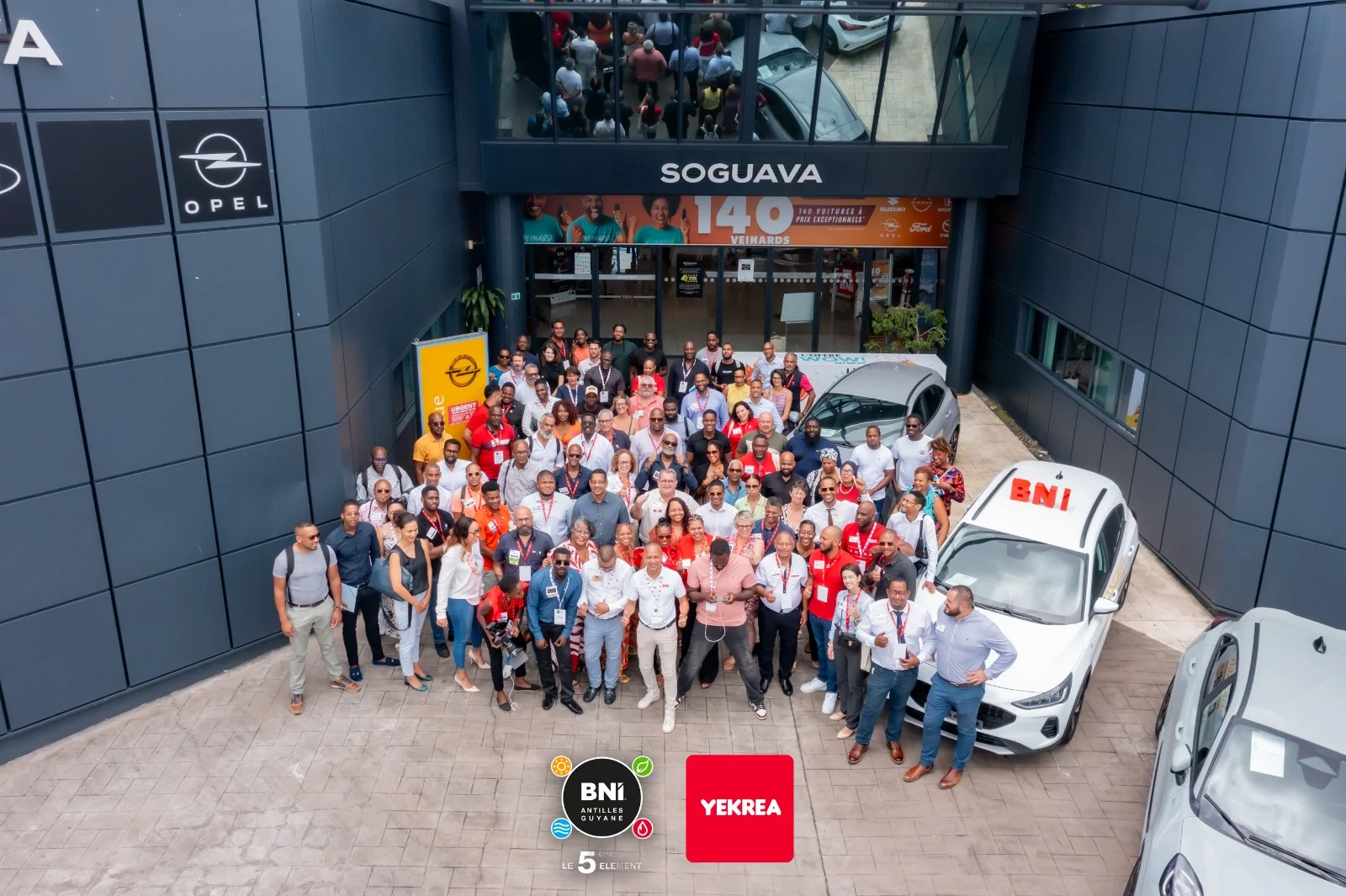 Photo de groupe BNI Antilles-Guyane Entrepreneur augmenté